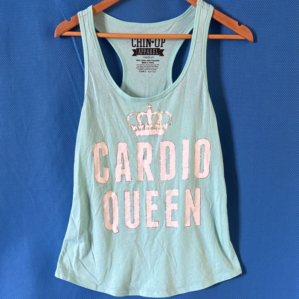 Chin Up Apparel Cardio Queen Tank Top